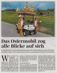 Pressebericht Osterhasen-Mobil 2024